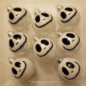 Jack Skellington Ornaments Nightmare Christmas